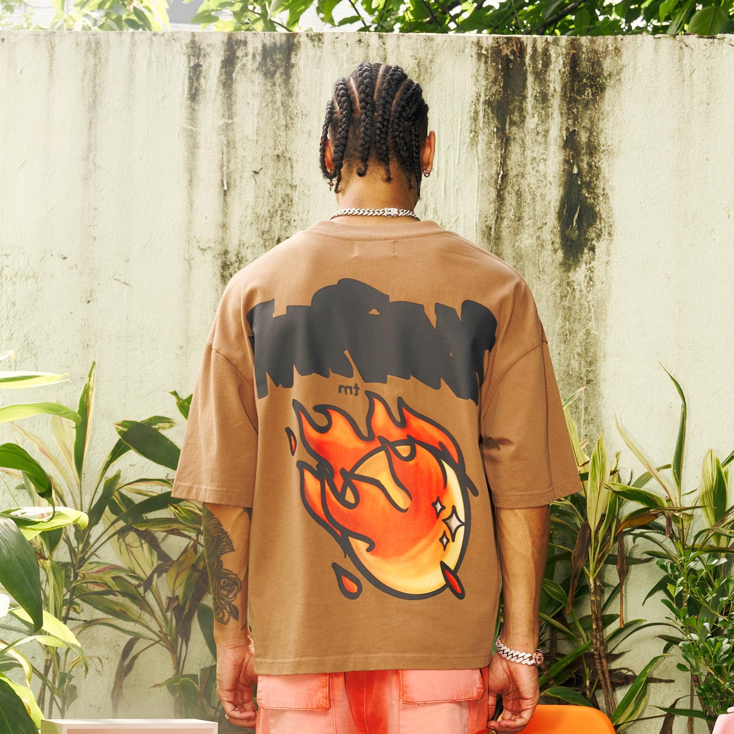 Coming in Hot Tee - Brown