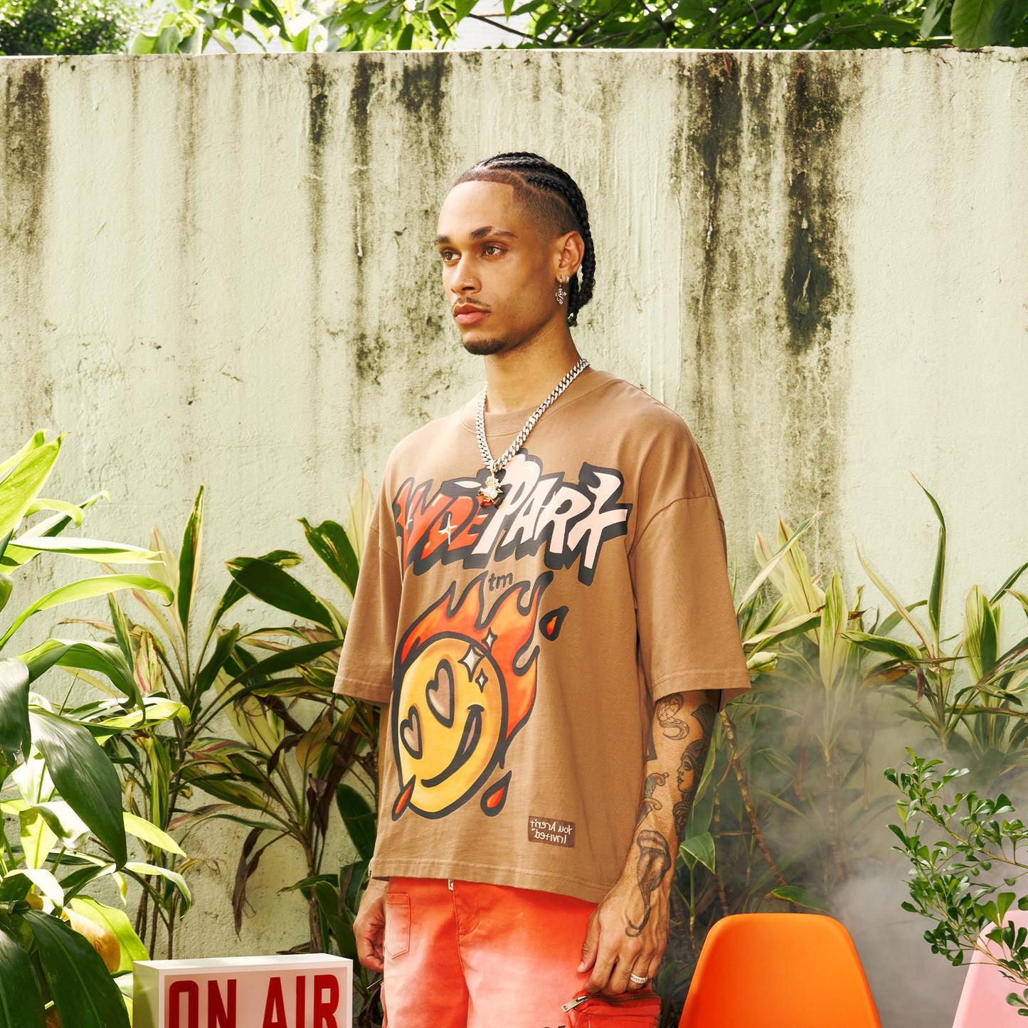 Coming in Hot Tee - Brown