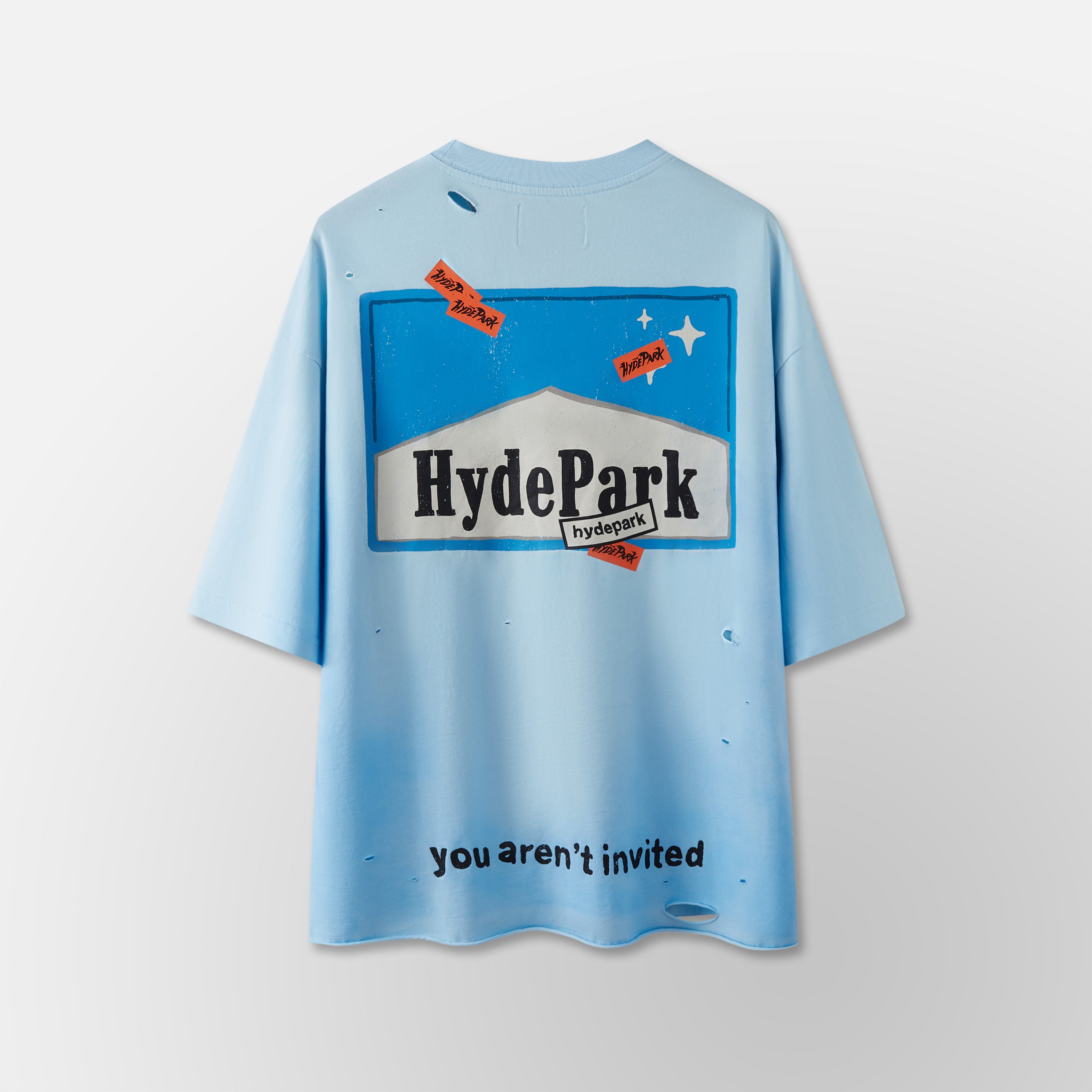 Ciggy Cig Tee - Blue