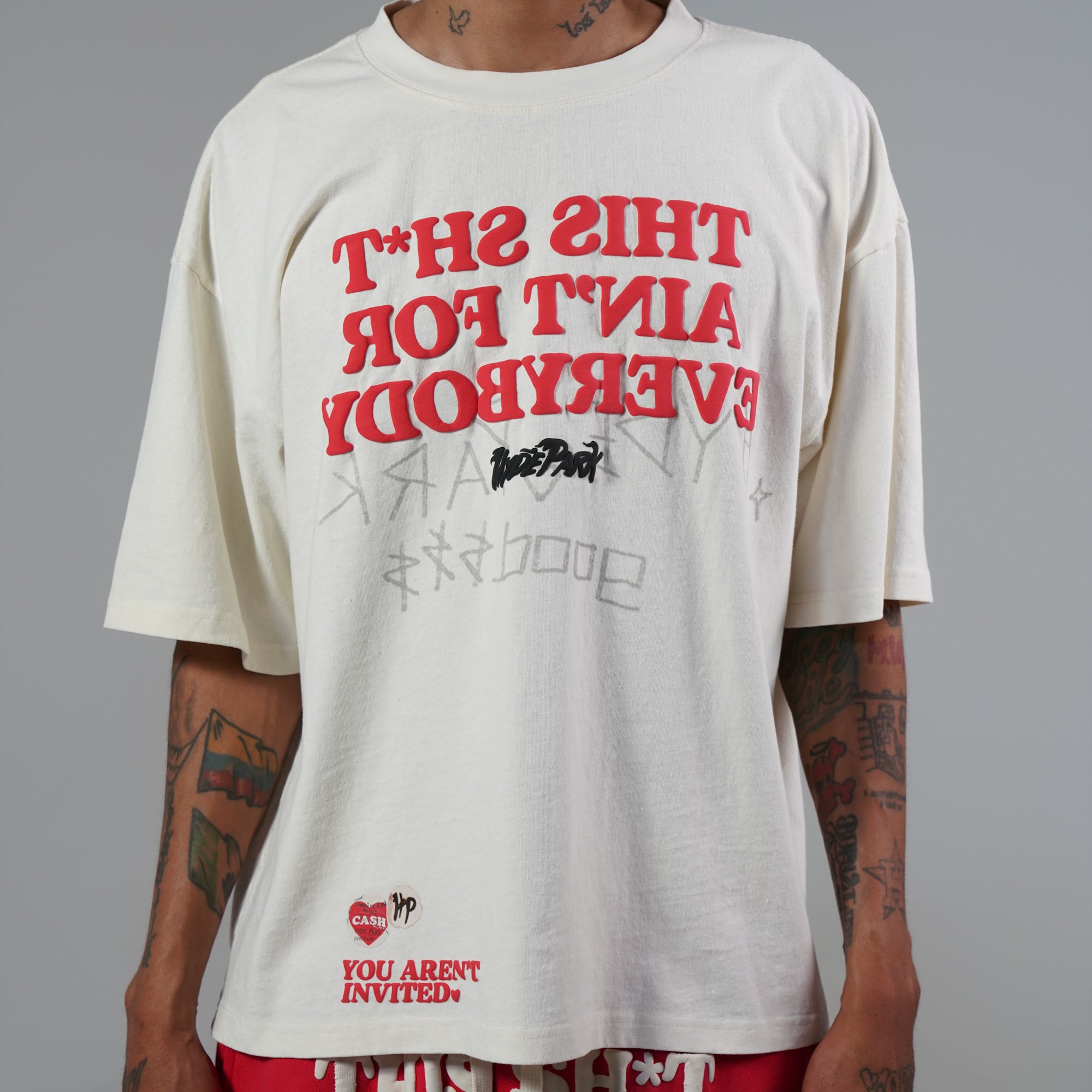This Shit Ain't for Everybody Shirt- Cream