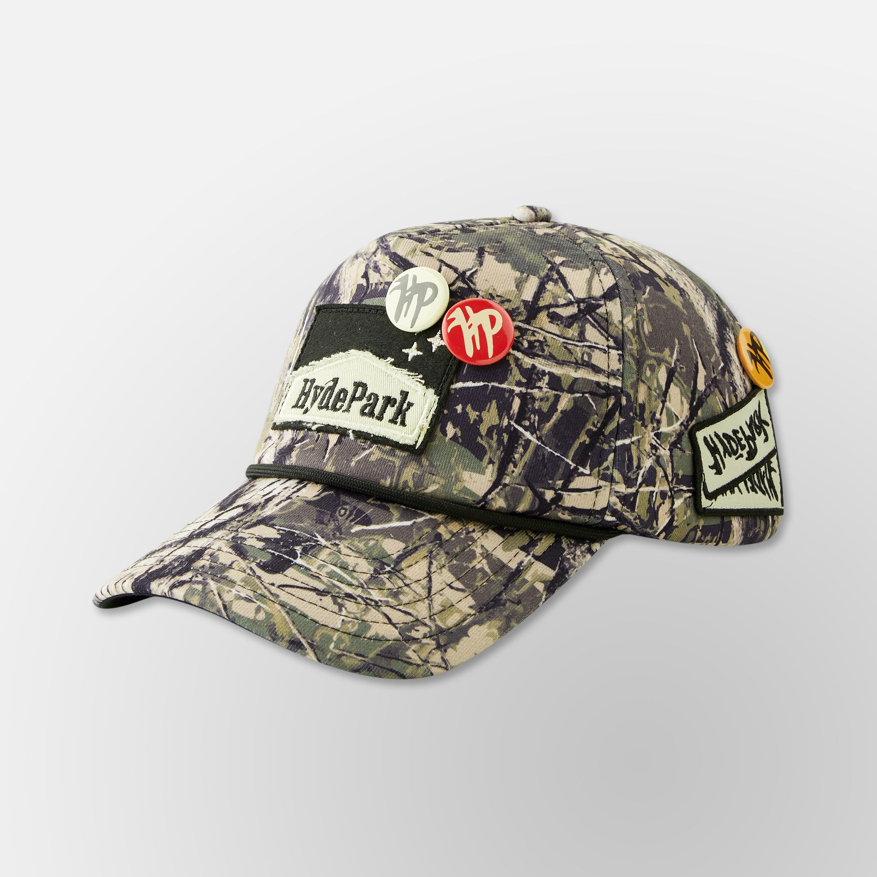 Ciggy Cig Denim Cap - Forest Camo
