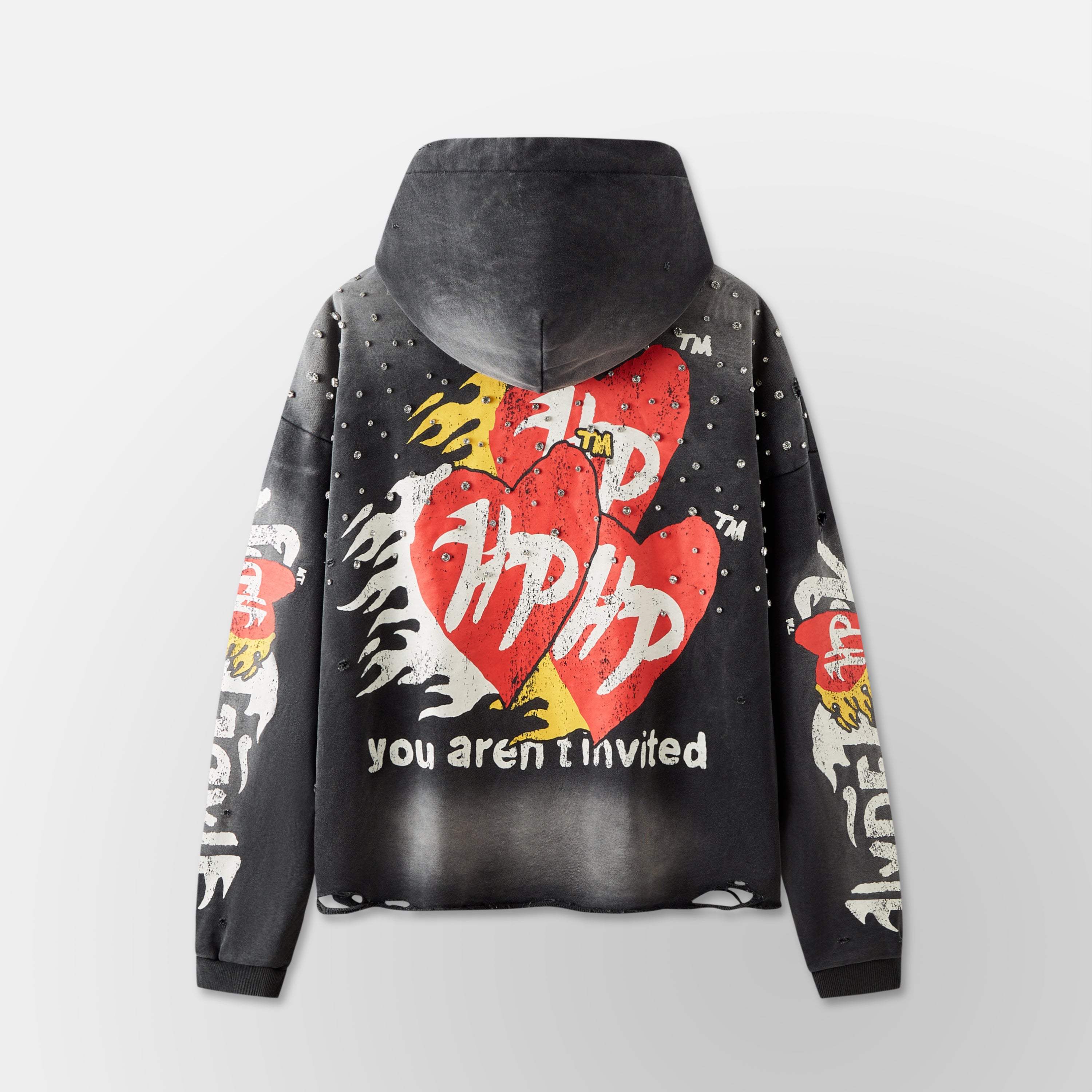 Easy Does It Hoodie 2.0 - Black/Red