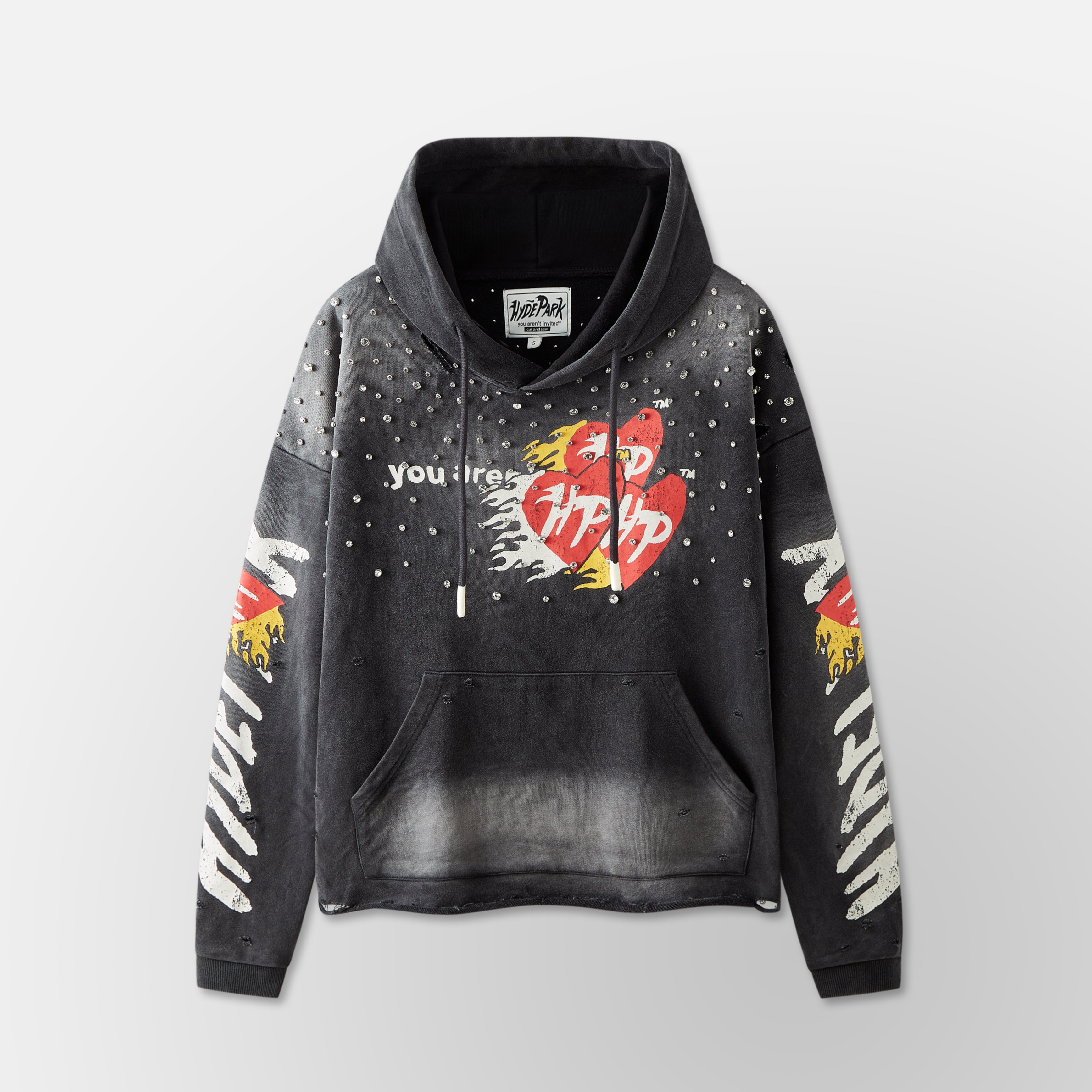 Easy Does It Hoodie 2.0 - Black/Red