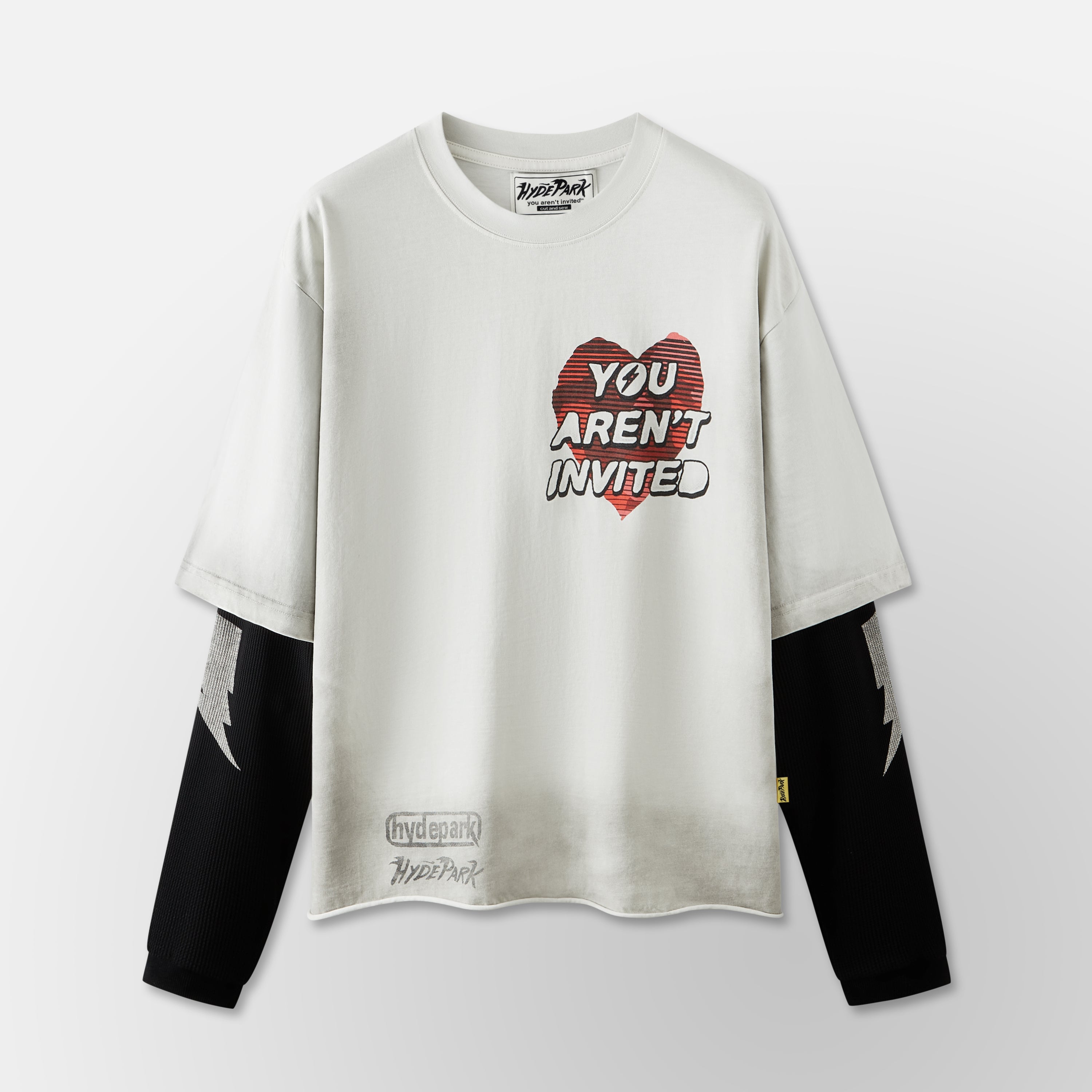 Yai-bolted camo heart -Cream red camo