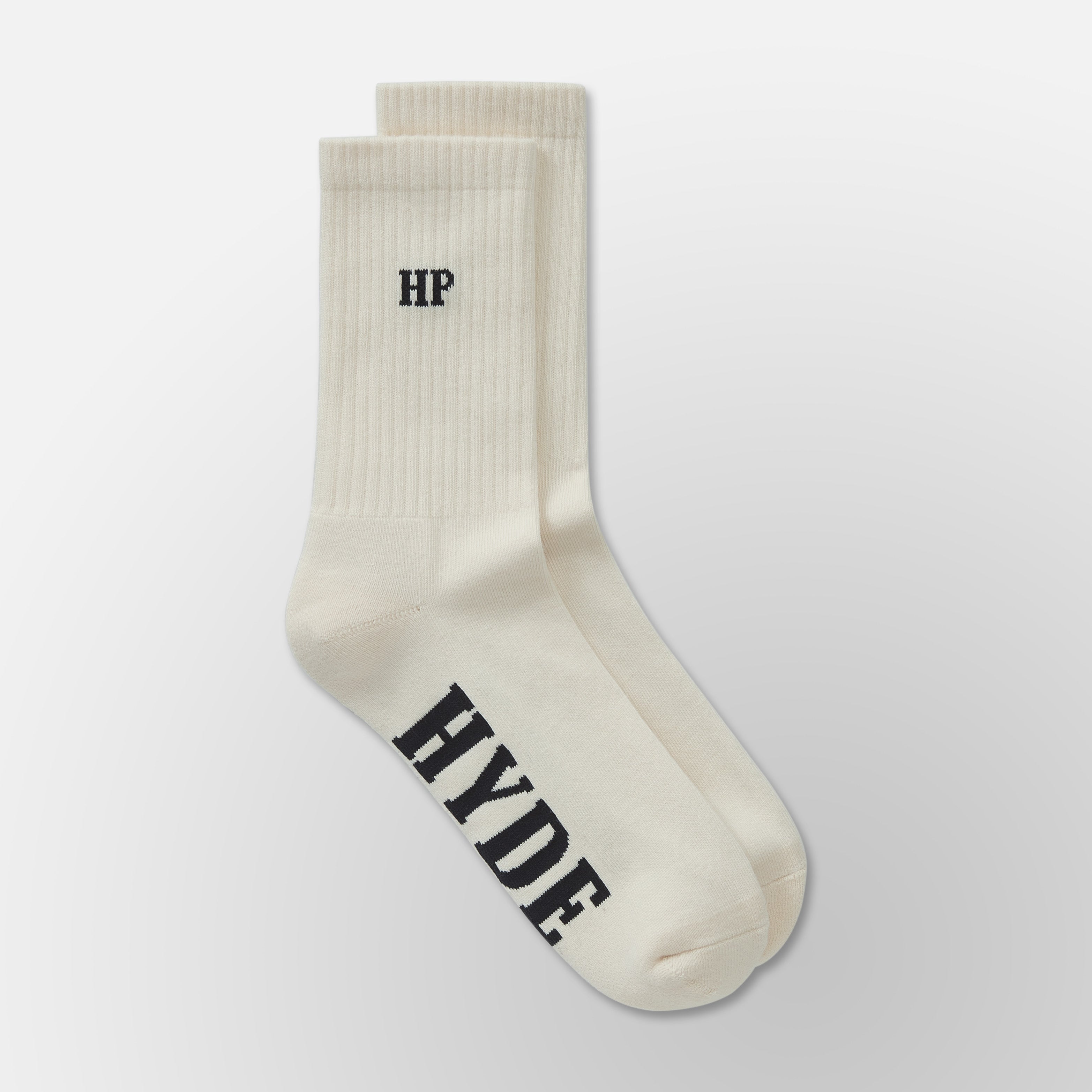 FNDMNTLS- Over Size Sock- Cream