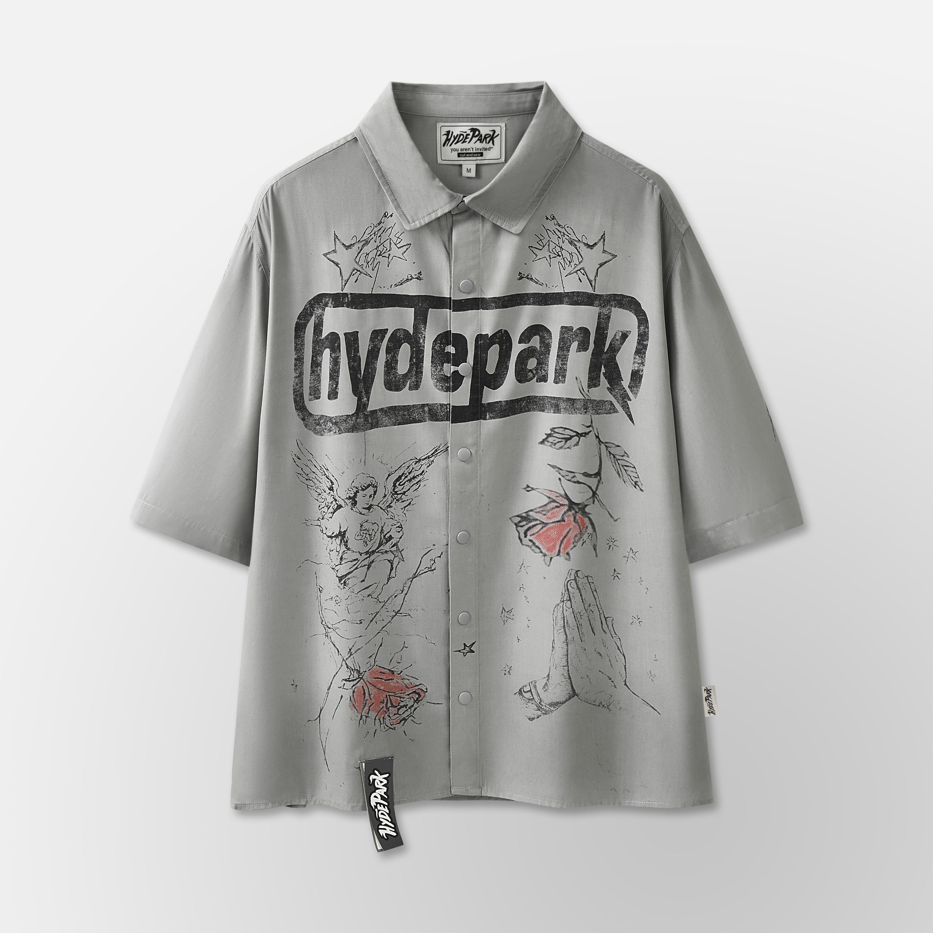 Sup-moto-mod Shirt - Gray