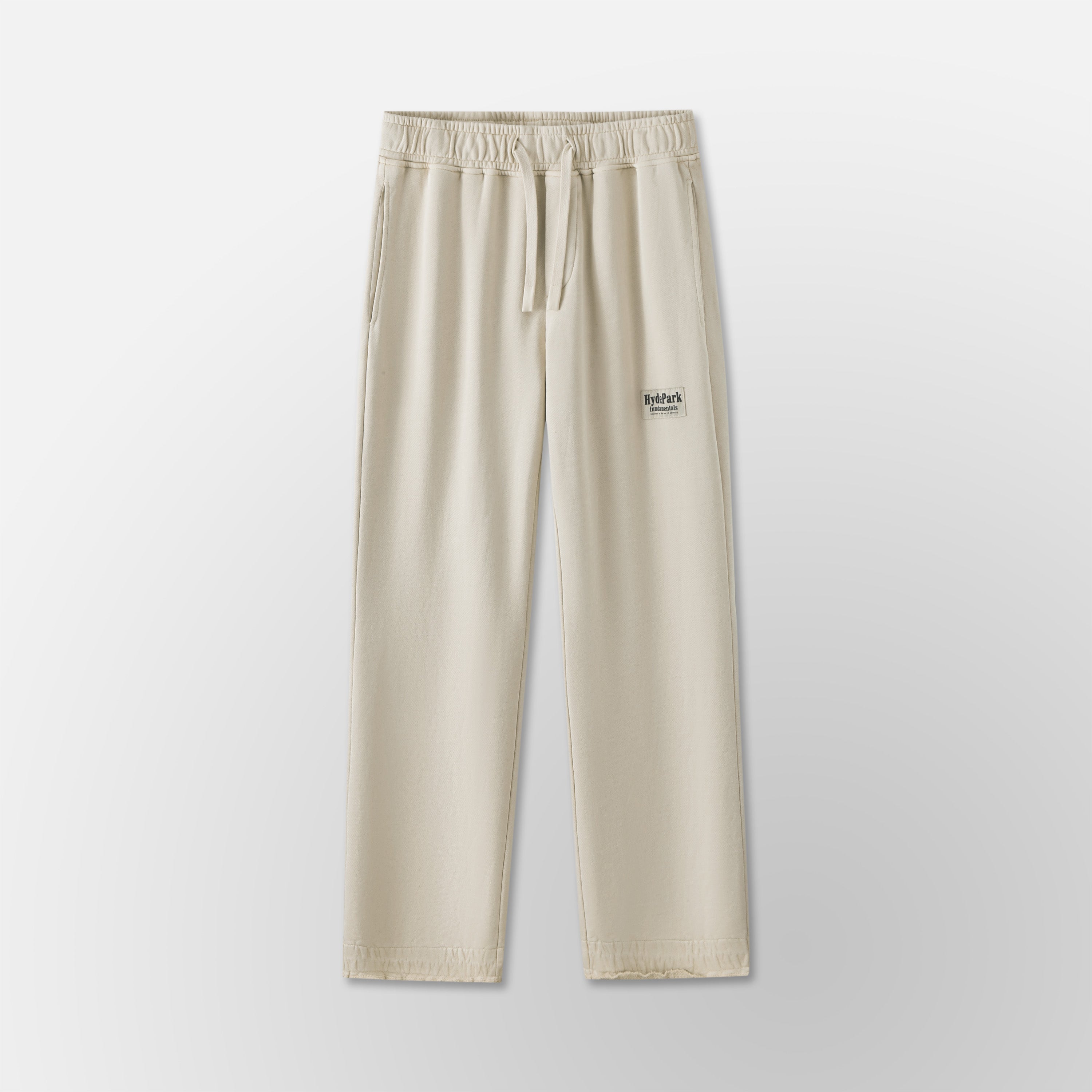 FNDMNTLS- Wide Jogger- Cream
