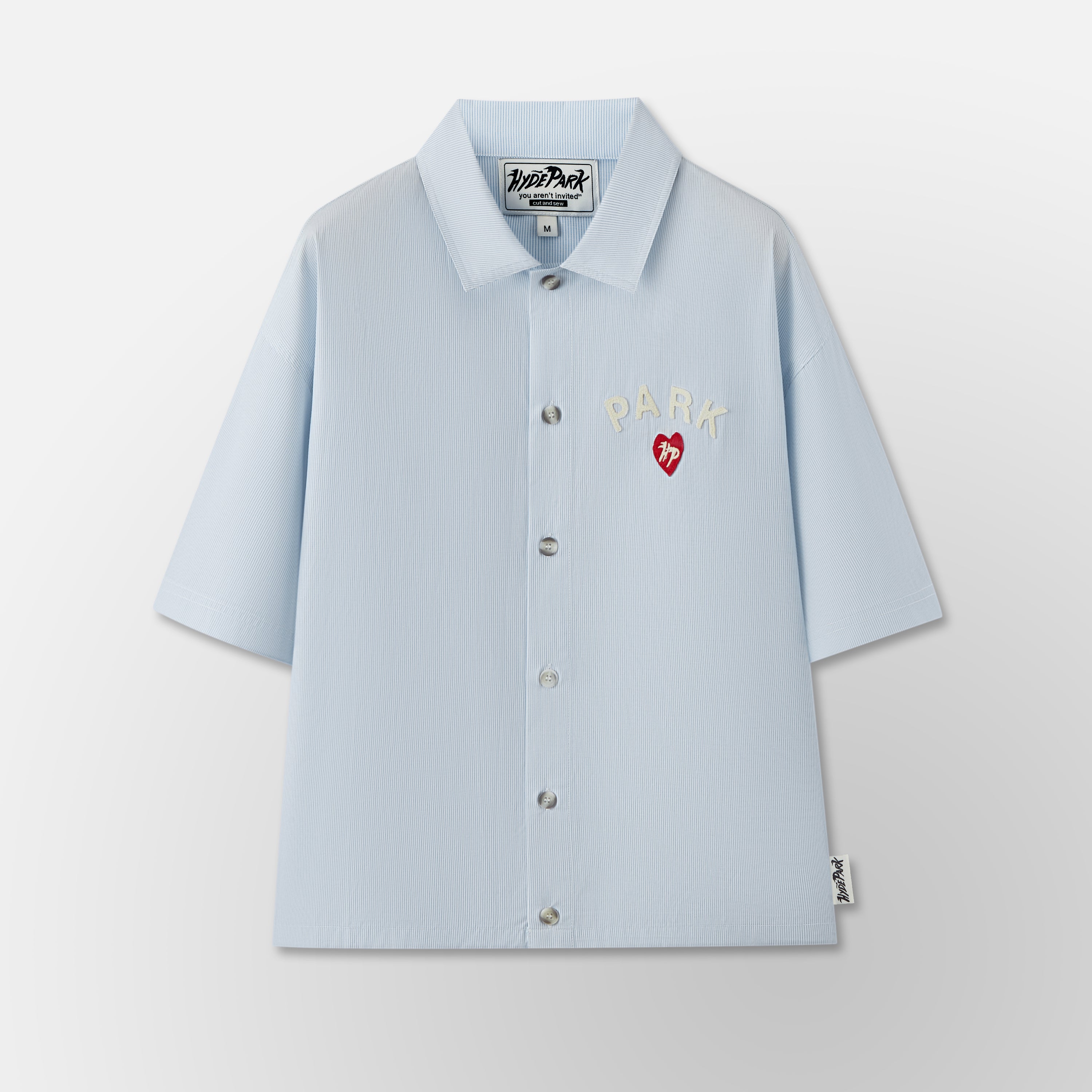 Casual Pin Stripe Shirt - Blue