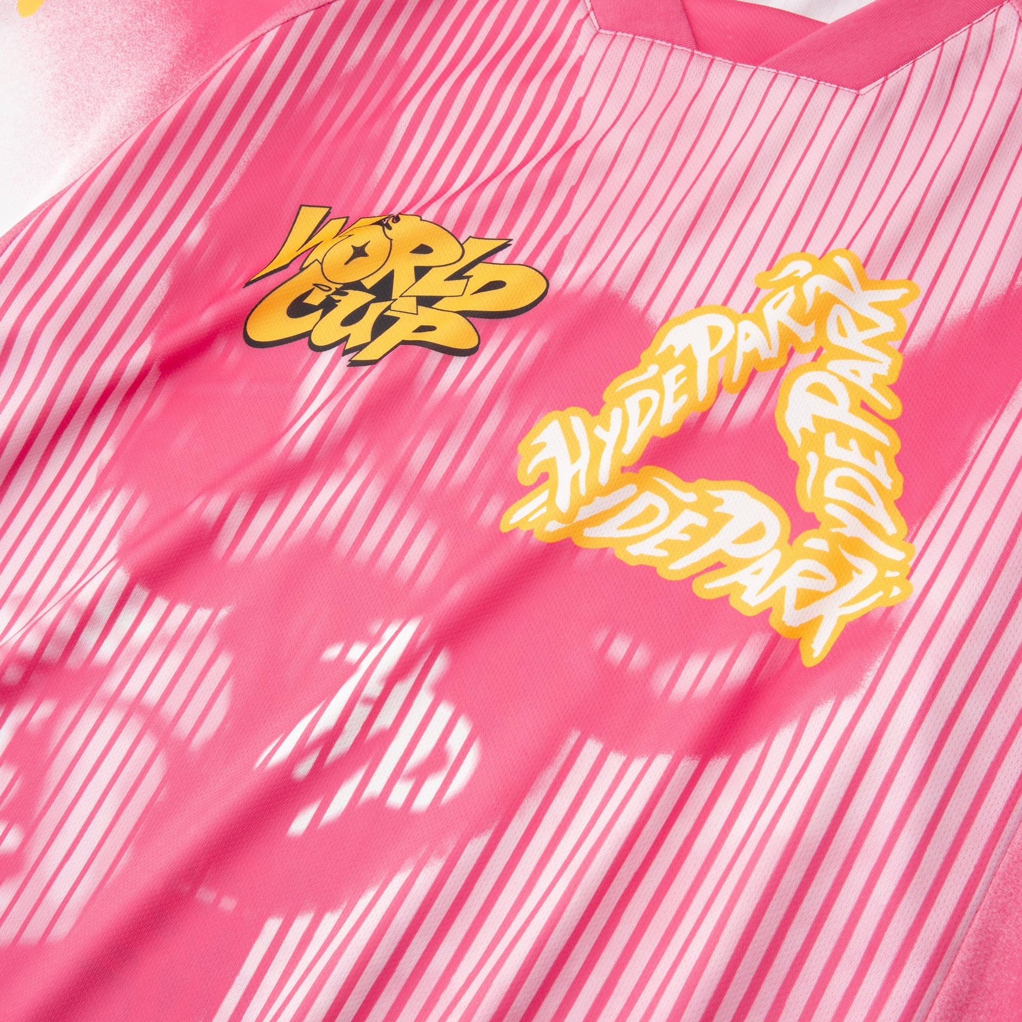 WRLD CUP x HYD PRK Soccer Jersey - Pink