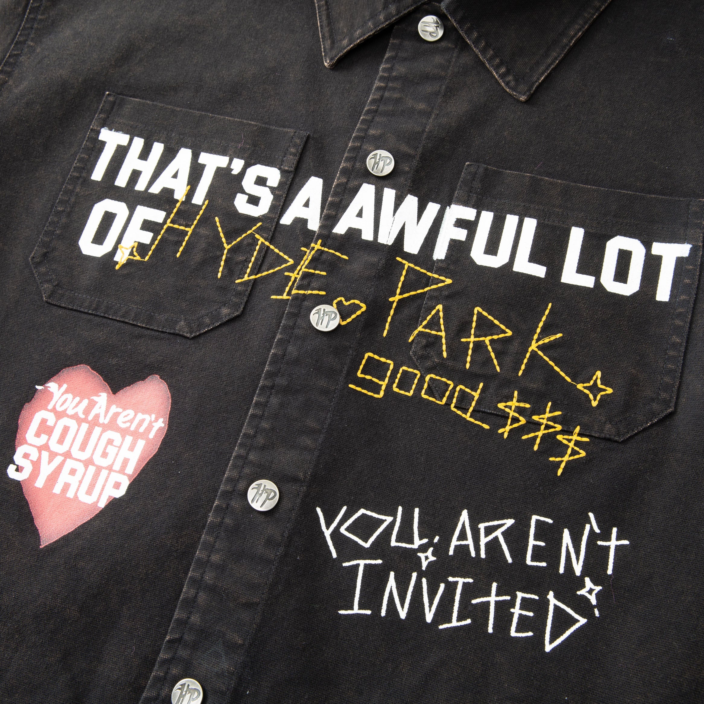 Mecanic Work Wear Shirt ALOCS x HP - Black