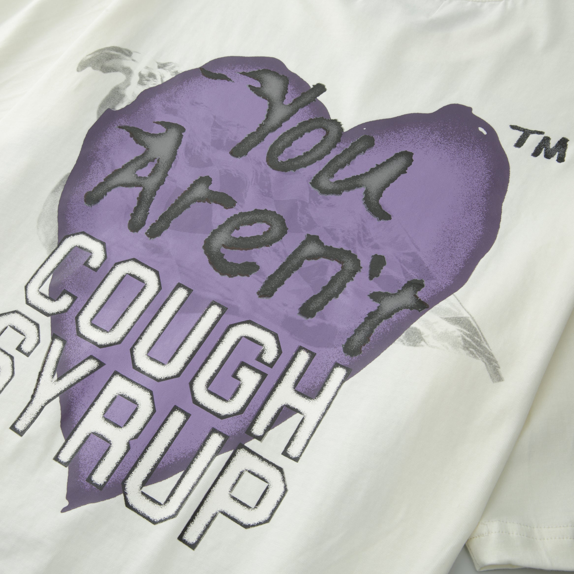 Cough Syrup Moto Racer Team T-shirt - White