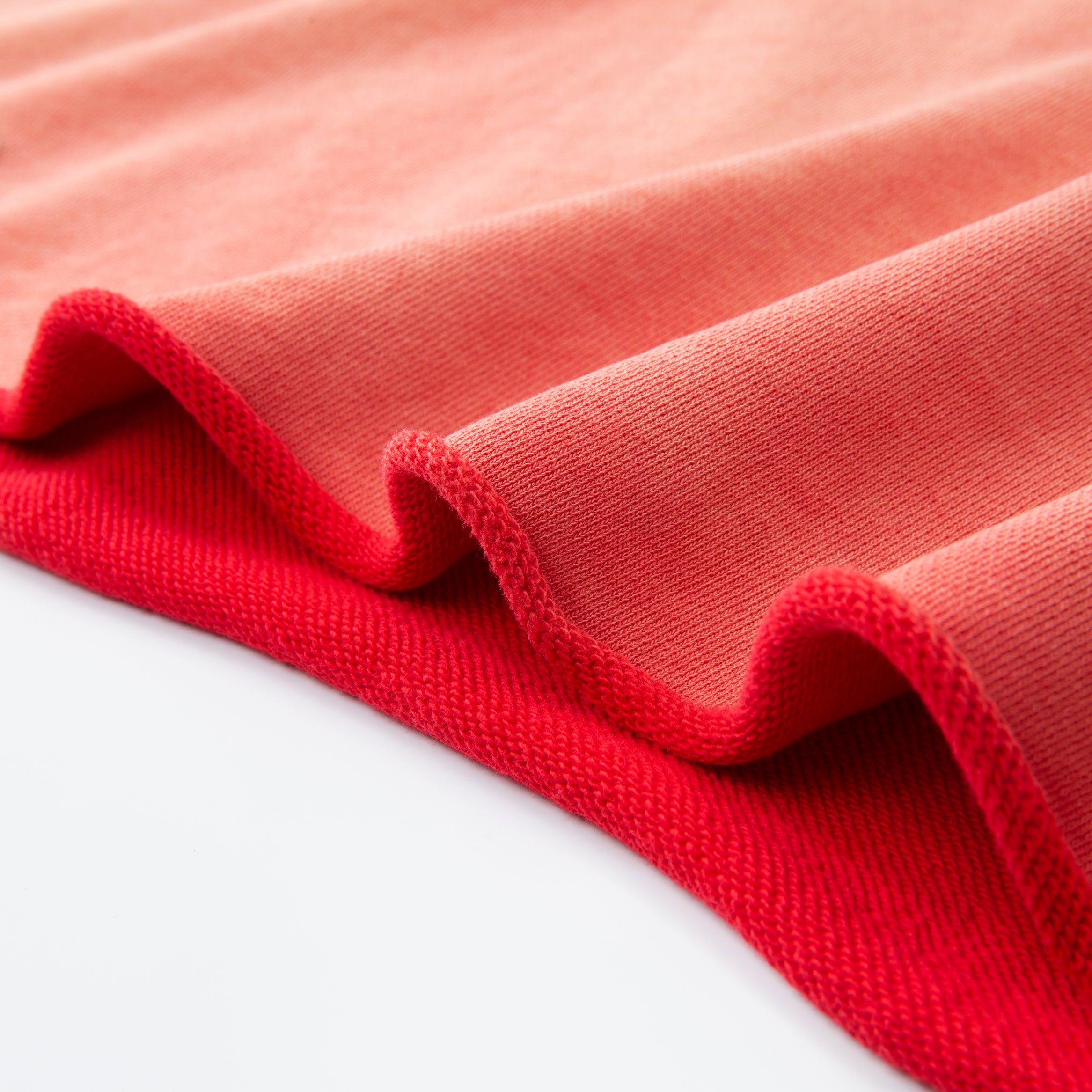 Slouch Cut Sweat Shirt - Red