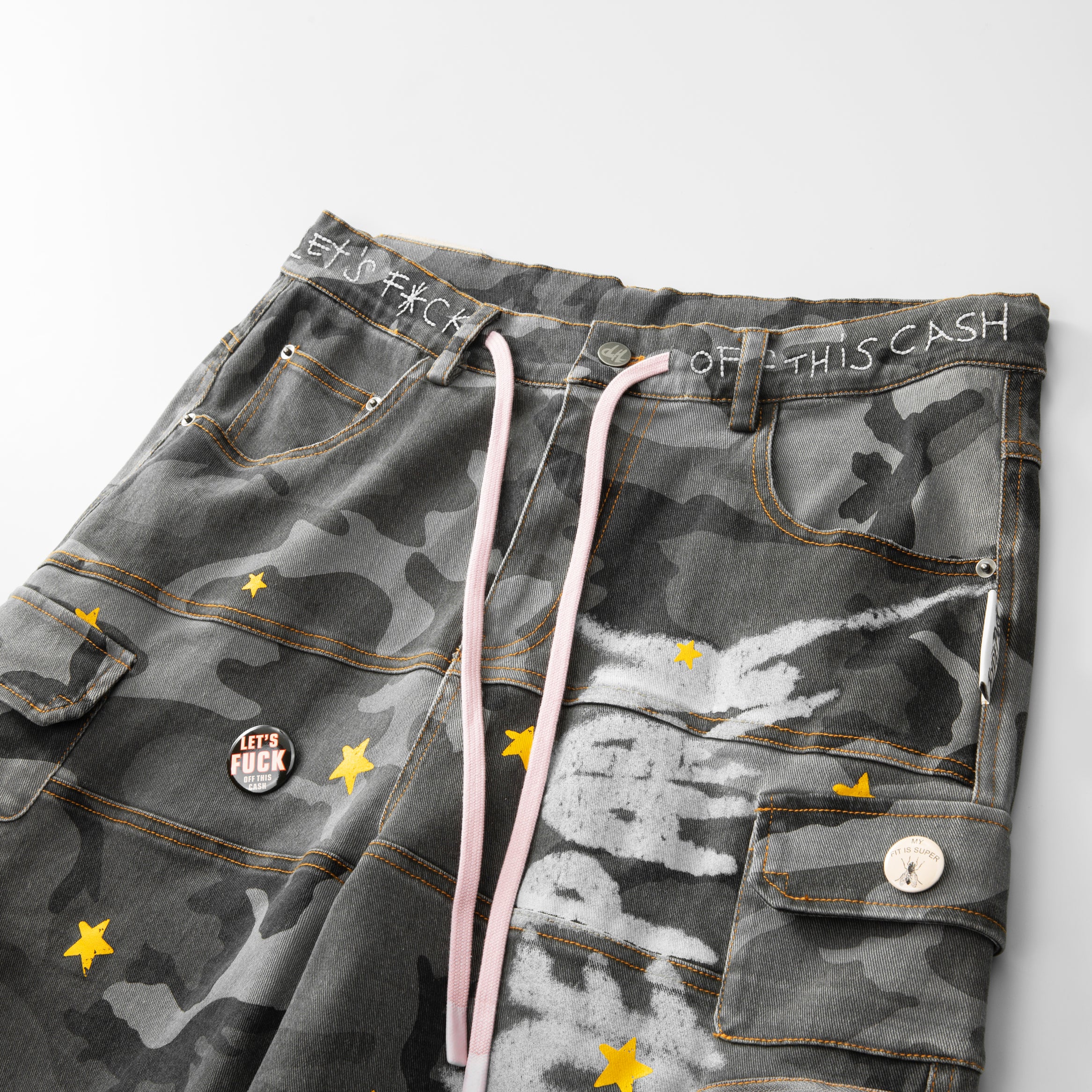 XXXtra Cargo Short - Grey Camo