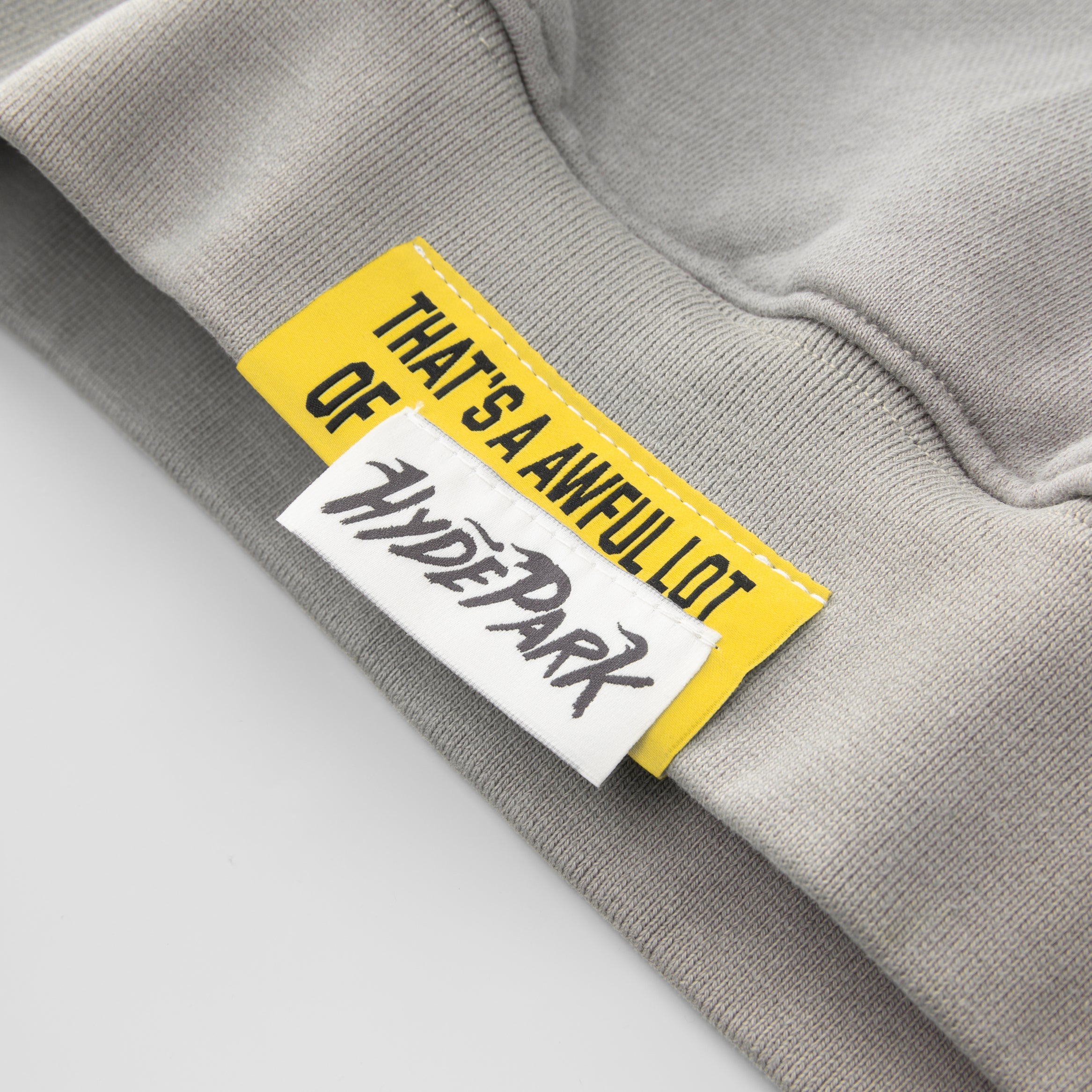 Awful Lot of Hyde Park Hoodie  - grey