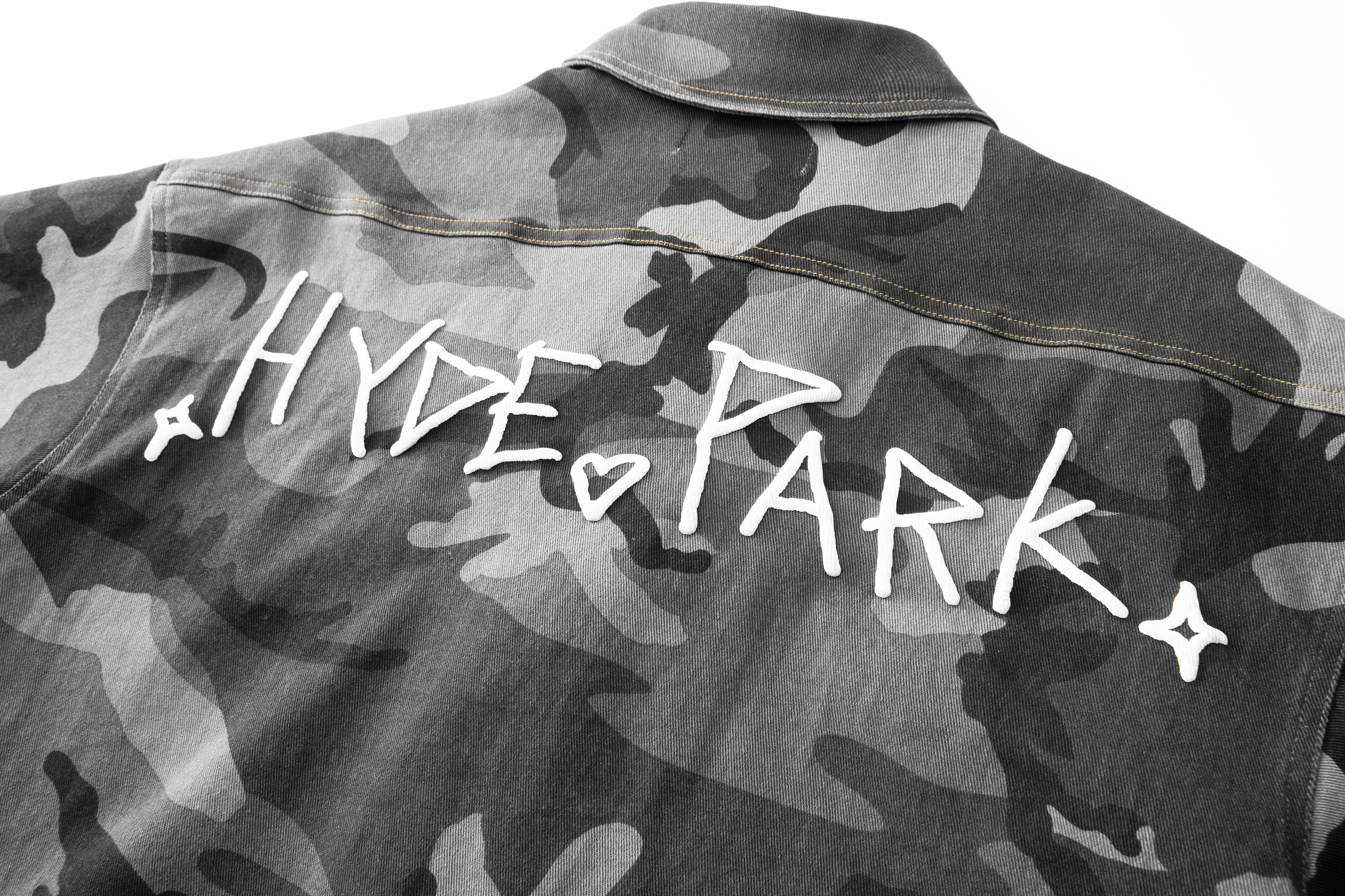 Urban Desert Camo Button Down Fatigue - Grey
