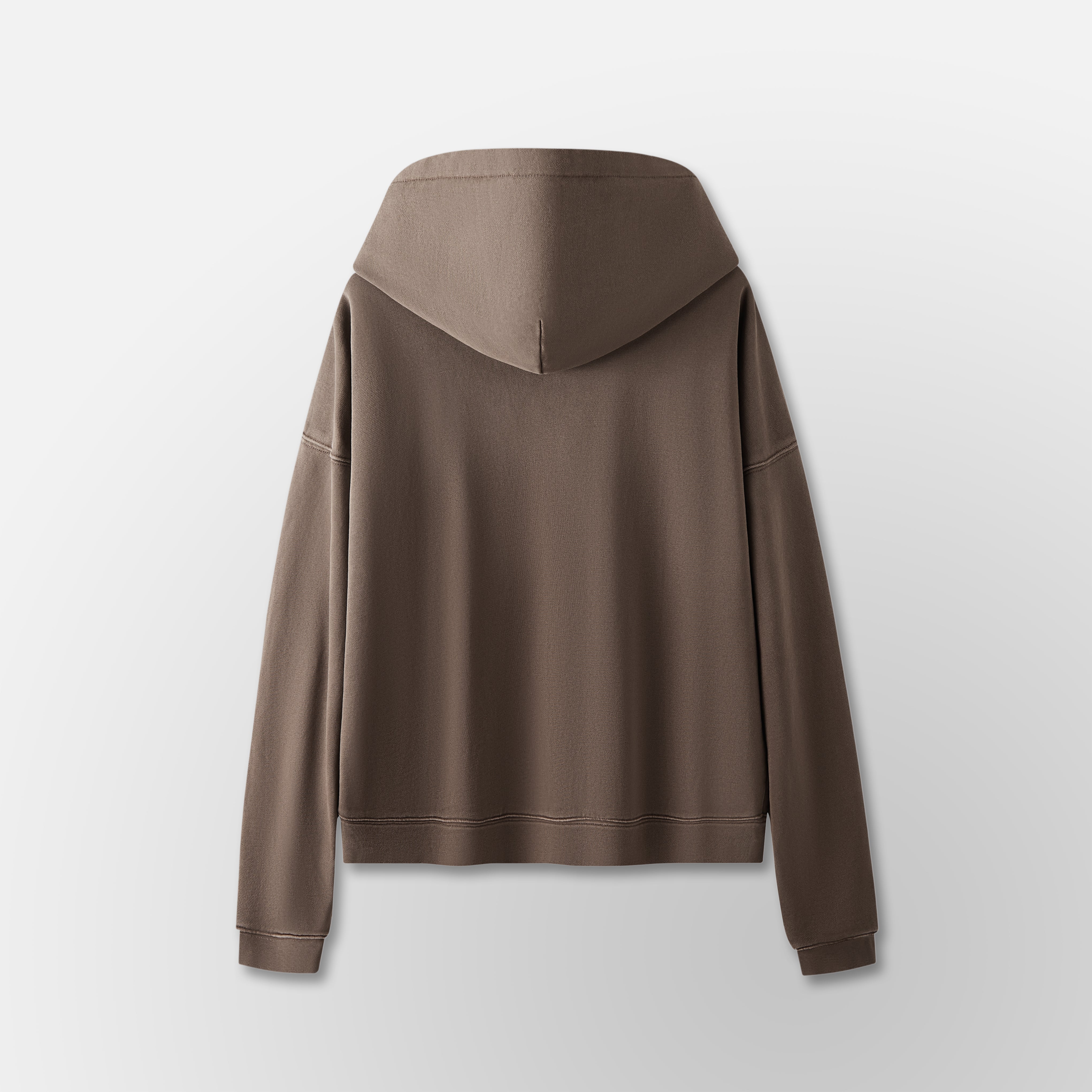 FNDMNTLS- Over Size Zip Hoodie- COCO