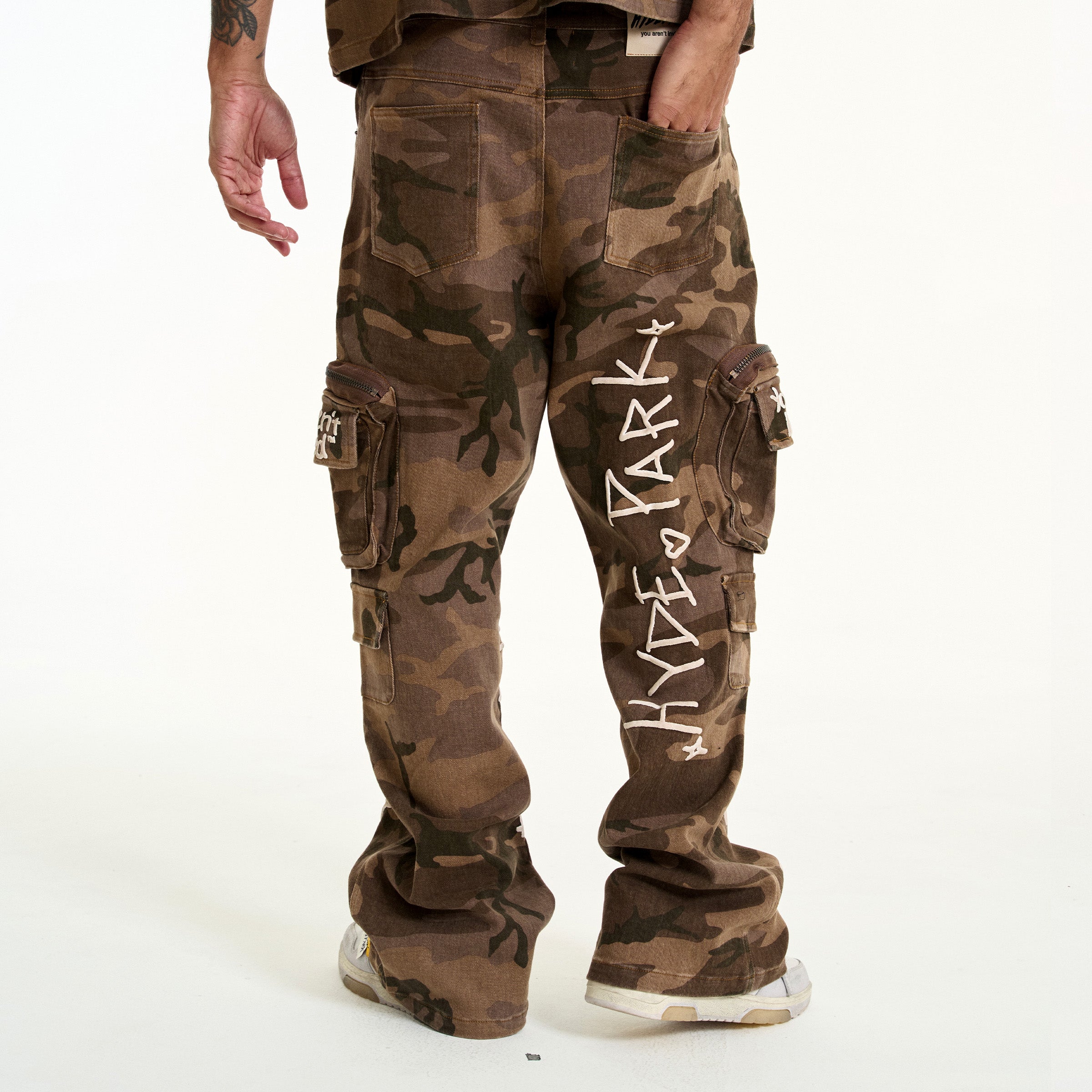 Urban Desert Camo Cargo Fatigue - Brown