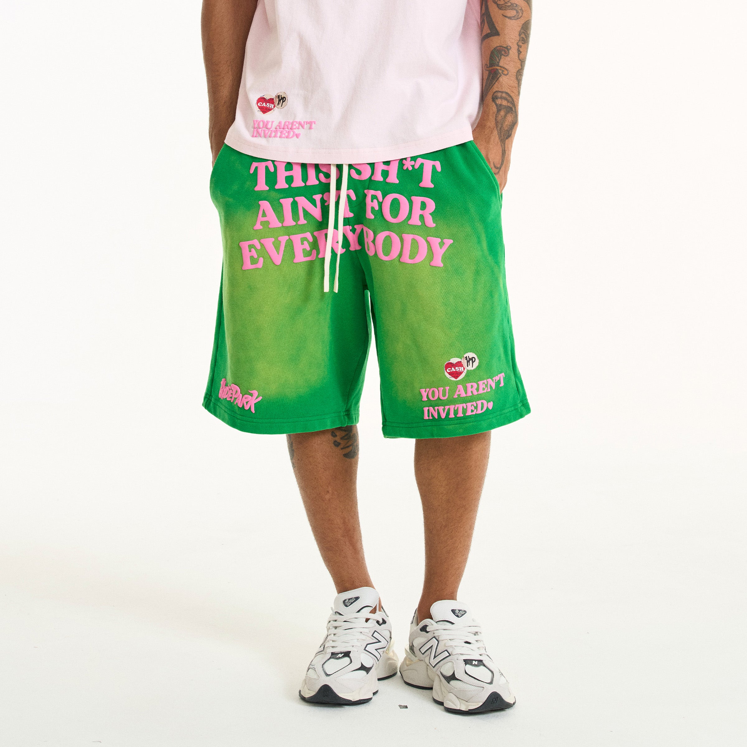 This Shit Ain't for Everybody Short - Green / Pink